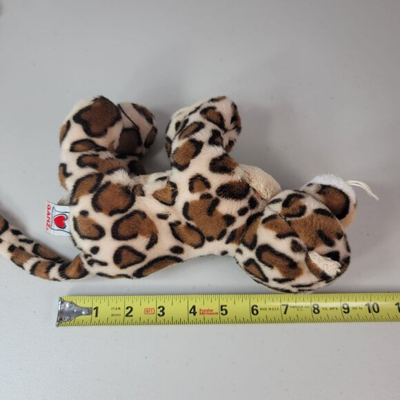 Webkinz Spotted Leopard Plush Brown Stuffed Animal Beans Ganz No Codes HM182 - Picture 11 of 11